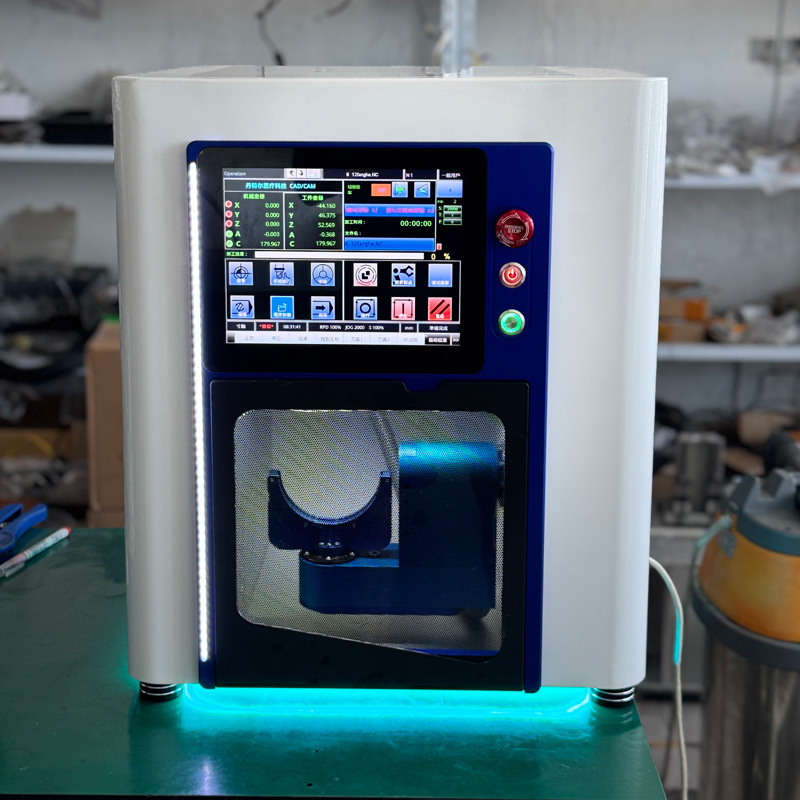 Máquina de grabado dental, impresora de grabado de cinco ejes, máquina de grabado de metal de alta precisión de 5 ejes, máquina de grabado de zirconia image 3