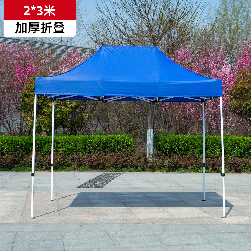 Exhibición publicitaria plegable al aire libre para tiendas de campaña de 3m * 3m cuatro ángulos dosel comercial promocional plegable