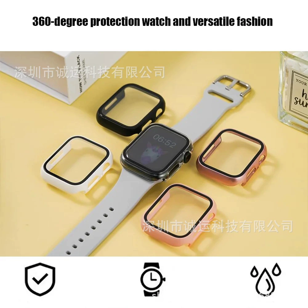 Подходит для Apple Watch, защитный корпус от падения, PC, противоударная пленка IWATCH S8