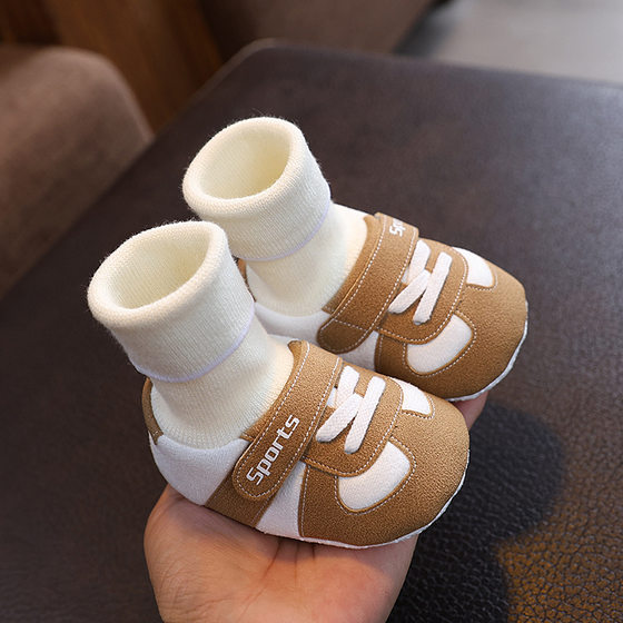 Spring and Autumn Baby Soft Sole Footwear 0-6 Months Male and Female Baby 3-9-12 Months Non-slip Shoes Winter