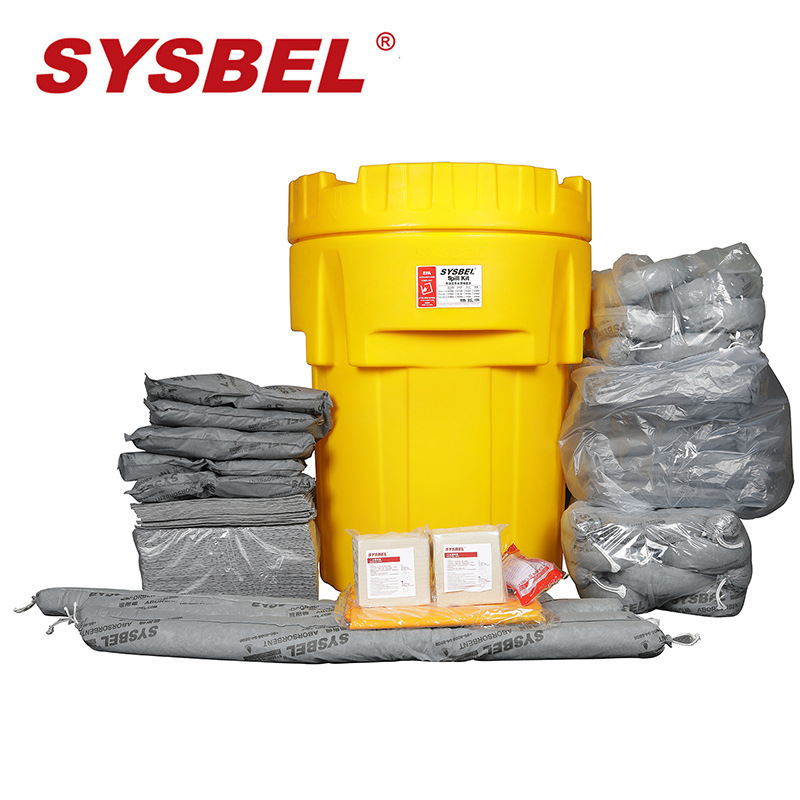 西斯贝尔SYSBEL 泄漏应急处理桶套装95加仑废弃物密封桶SYK950
