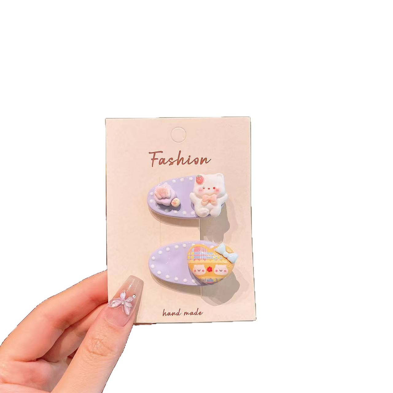 Clips para el cabello de niños dulces dibujos animados clips bb clips para el cabello de niña pequeña clips de viento clips de borde animal clips para el cabello de niña