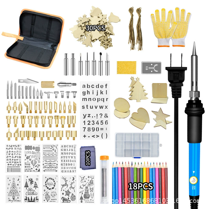 Мощный Электрический паяльник с внутренним нагревом для ремонта покраски паяльный инструмент с постоянной температурой Регулируемый Электрический паяльник костюм