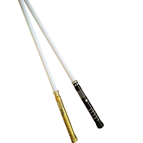 Hot selling metal laser sword hitting sound effect sound and light color changing fluorescent stick two-in-one lightsaber toy manufacturer wholesale