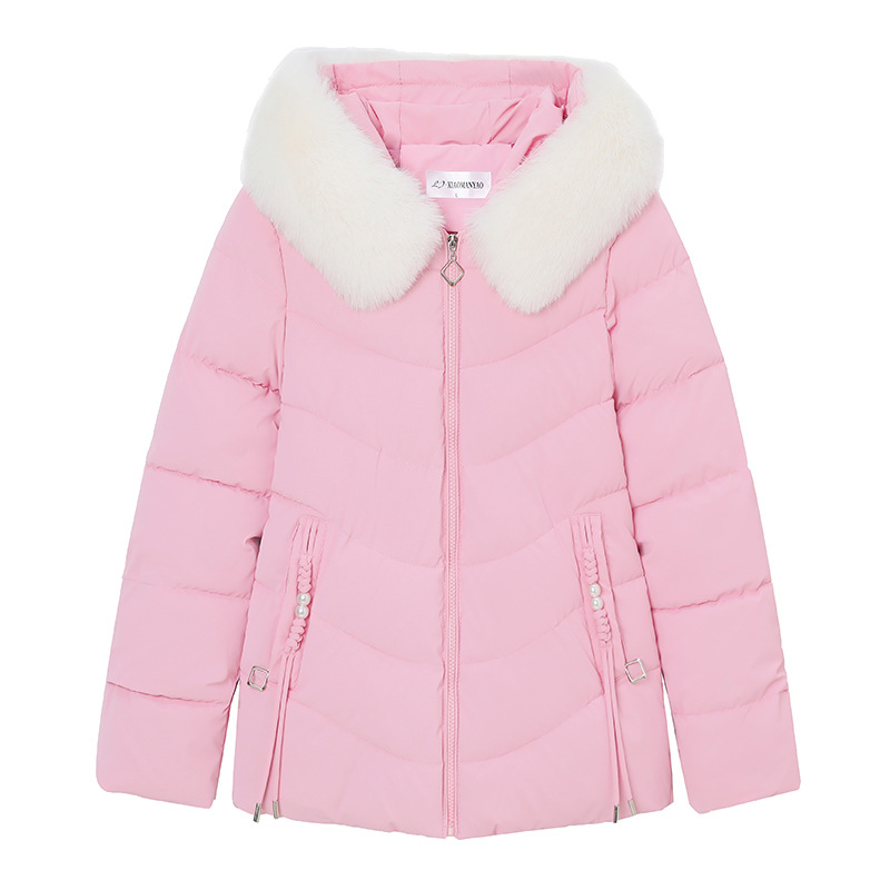 Invierno plumón de algodón mujer 2025 nuevo algodón suelto corto ligero y grueso chaqueta de algodón pequeño image 5