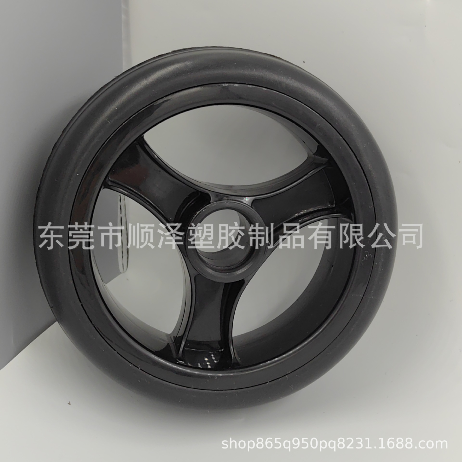 东莞工厂  6寸高尔夫推车轮.耐磨实心发泡轮.万向轮子厂家