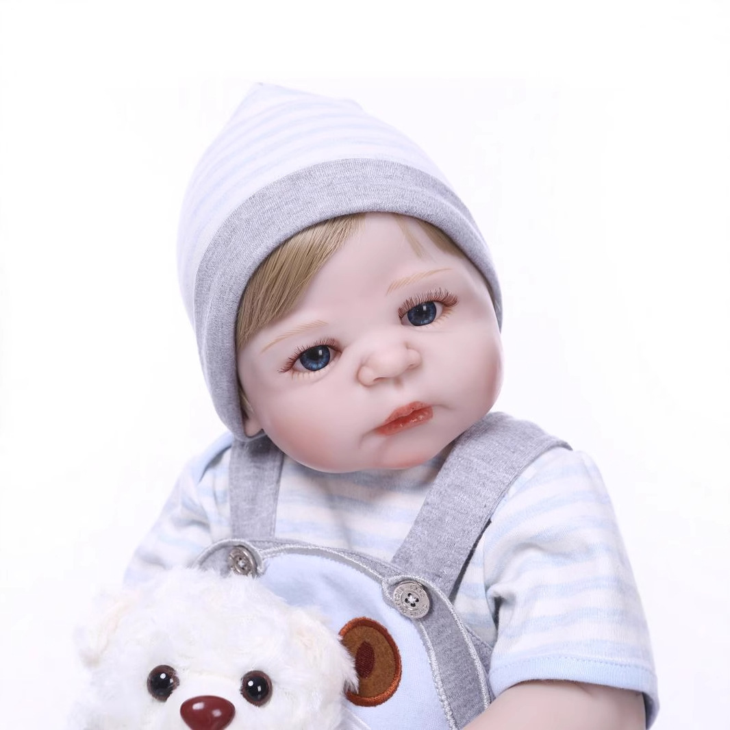 NPK serie de muñecas de juguete de goma de imitación de bebés populares en Europa y América para niños regalos de Año Nuevo