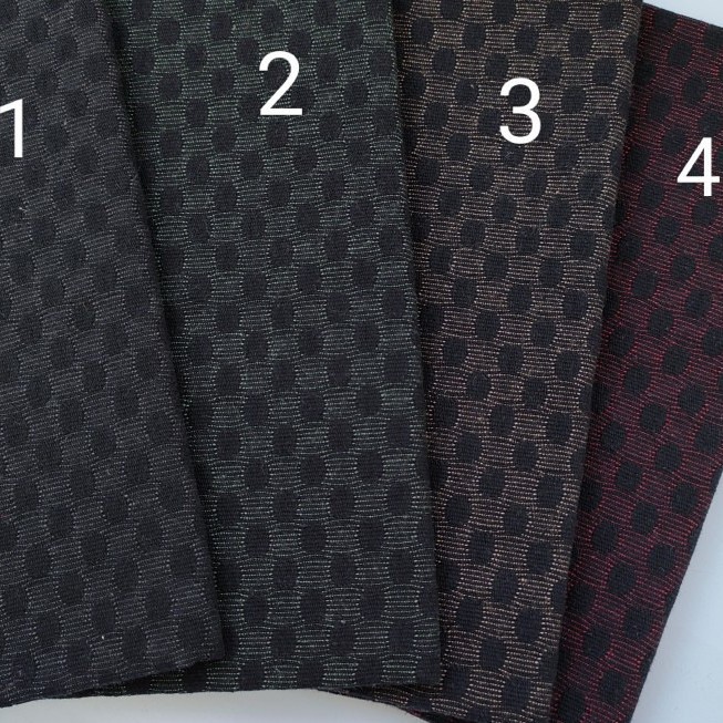 A014全棉先染布提花布DIY手工布料