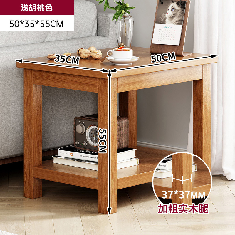50*35*55cm 라이트 월넛 컬러 이동식 스타일