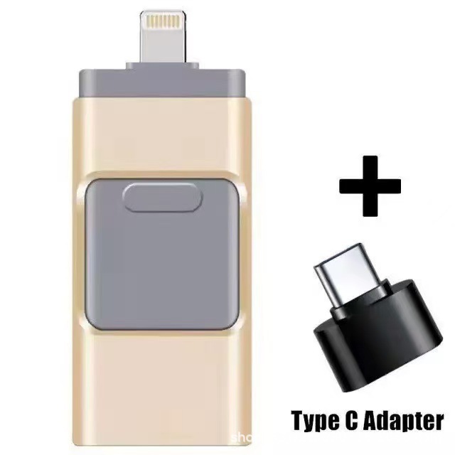 四合一手机u盘大容量适用苹果u盘安卓电脑通用64G礼品跨境批发1TB|undefined