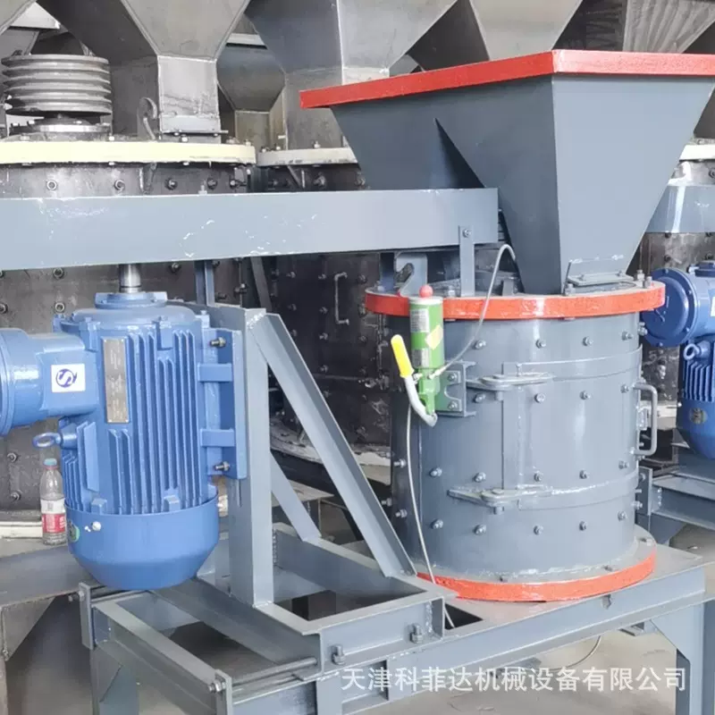 天津现货PFL600型复合式破碎机小型立式煤炭矿渣陶瓷粘土电动