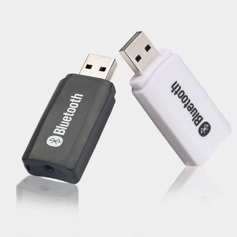 5.0 Bluetooth adapter USB car two -in -one receiver wireless AUX Bluetooth 3.5 audio wireless receiver