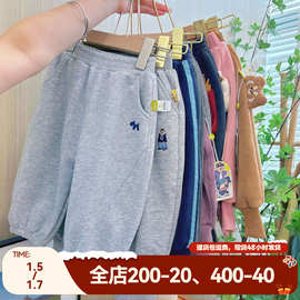 【运动裤合集】嘟嘟家童装儿童休闲裤春季男童裤子春装女童长裤潮