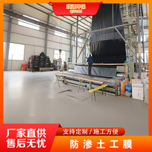 水利工程防渗土工膜HDPE材质河道护坡复合膜垃圾覆盖防水黑膜