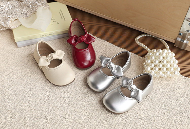 Rote Lederschuhe Für Mädchen Im Koreanischen Stil Kindermokassins_voghion.com