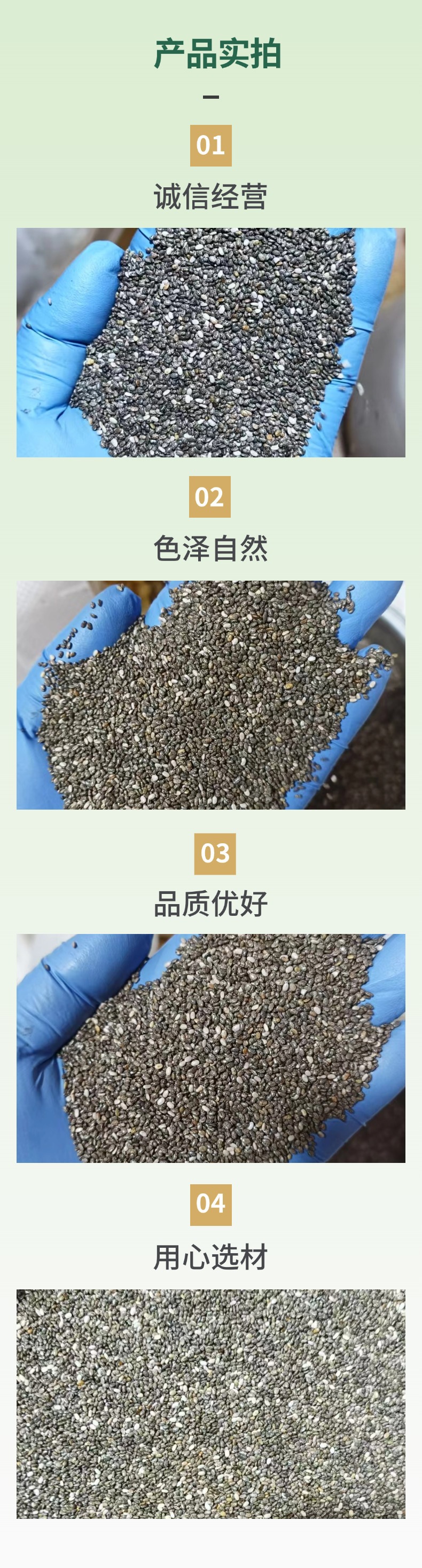Chia Seed Powder Pure Raw Superfood Meal Replacement 500g Bulk Wholesale specifications