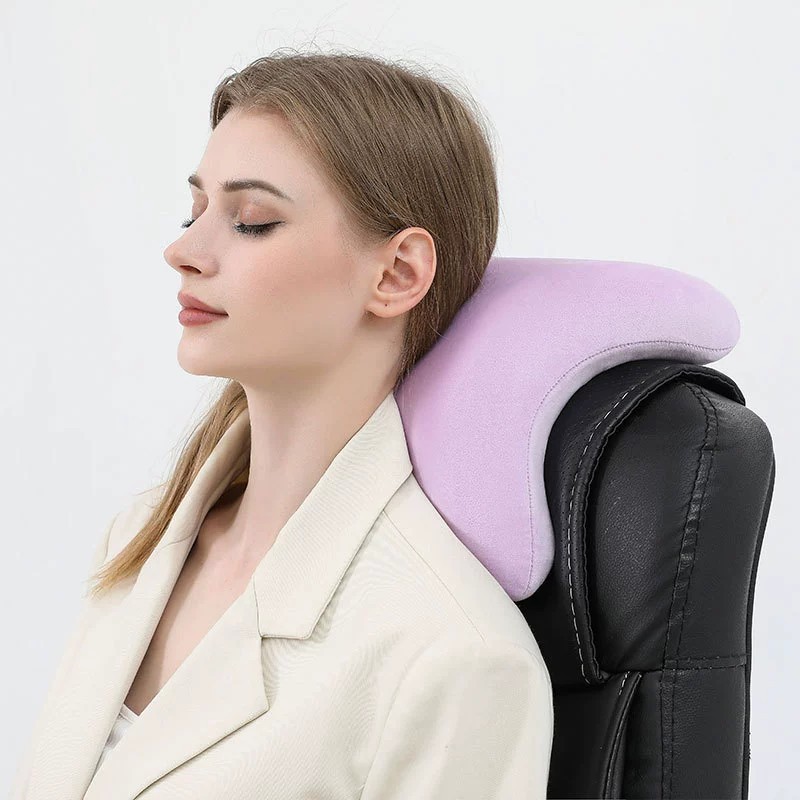 Almohada de Espuma Viscoelástica para Dormir de Lado, Siesta, Oficina, Ergonómica image 5