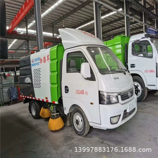 蓝牌东风3方小型扫路车生产厂家定制 全封闭扫路车厂家批发销售