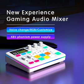 麦克风/话筒;直播声卡套装;声卡