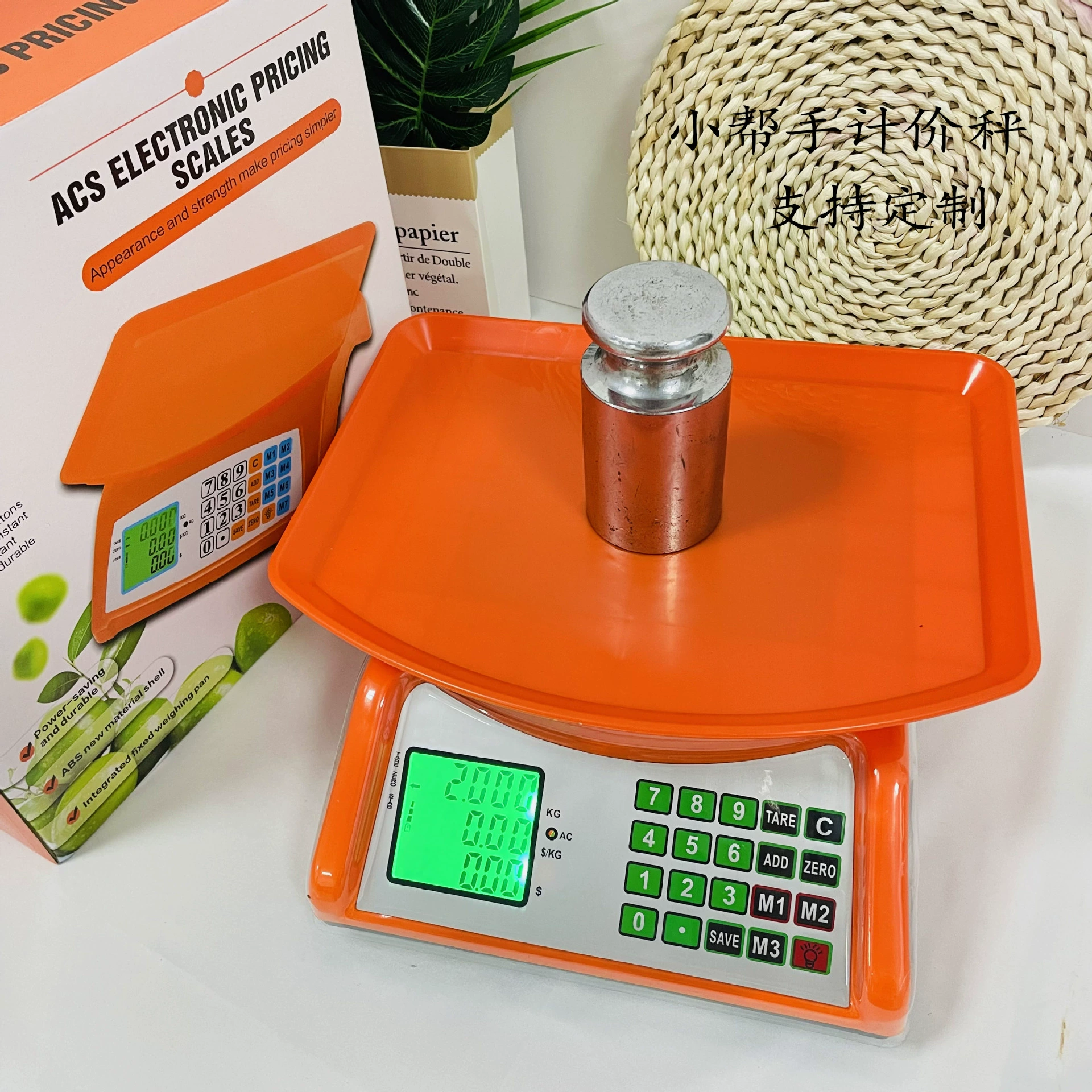 Производители оптовых мелких помощников Ценовые весы Коммерческие настольные весы взвешивают овощи и фрукты электронные весы