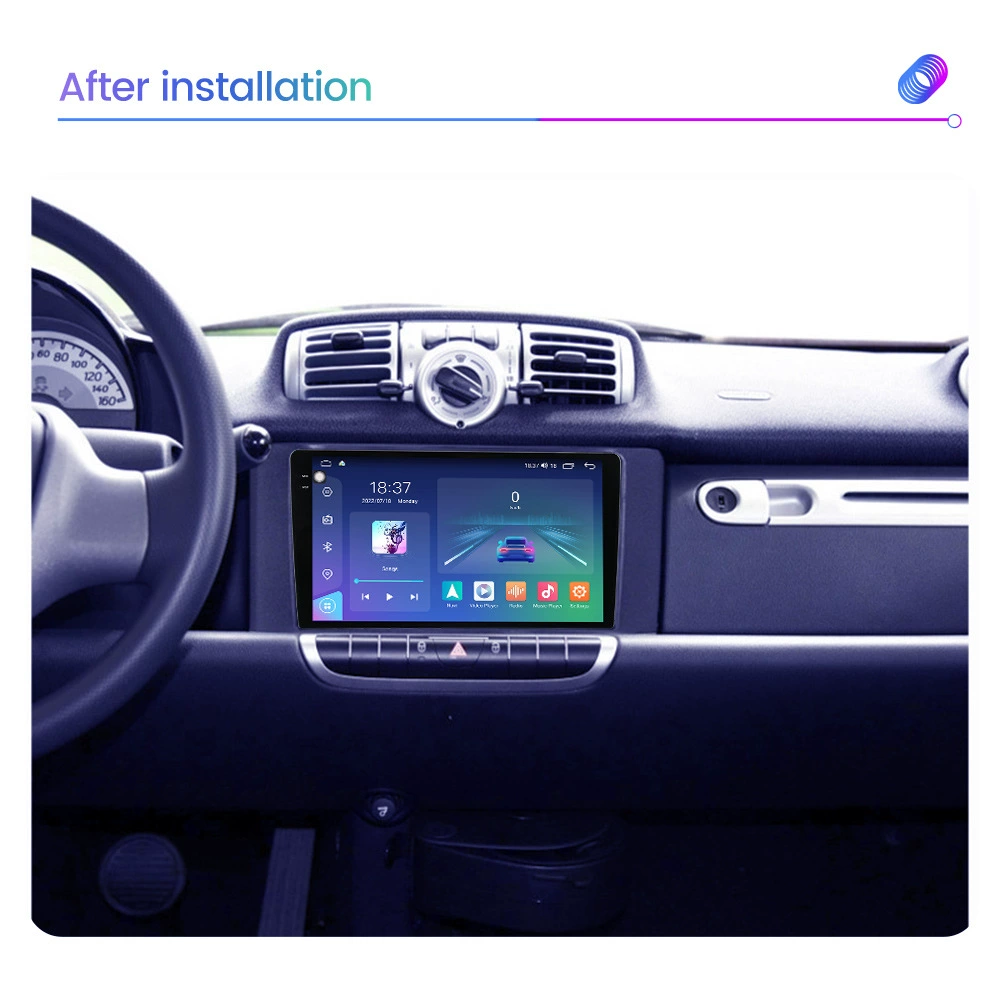 Suitable for Mercedes-Benz Smart FORTWO 11-15 modified Android large screen mid-controllers navigation M6Pro