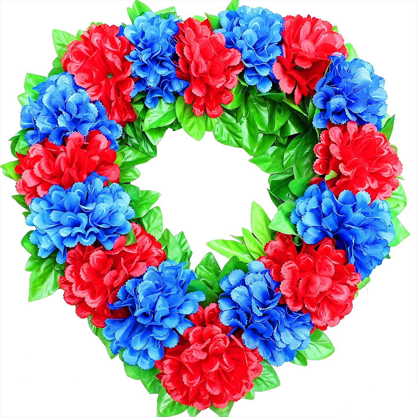 Diameter 40CM peach heart chrysanthemum wreath