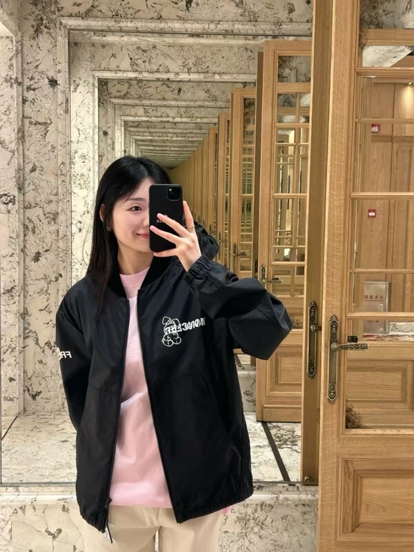 天花板品质 25早秋潮牌新款M家藤原浩联名超轻薄尼龙夹克外套男女|undefined