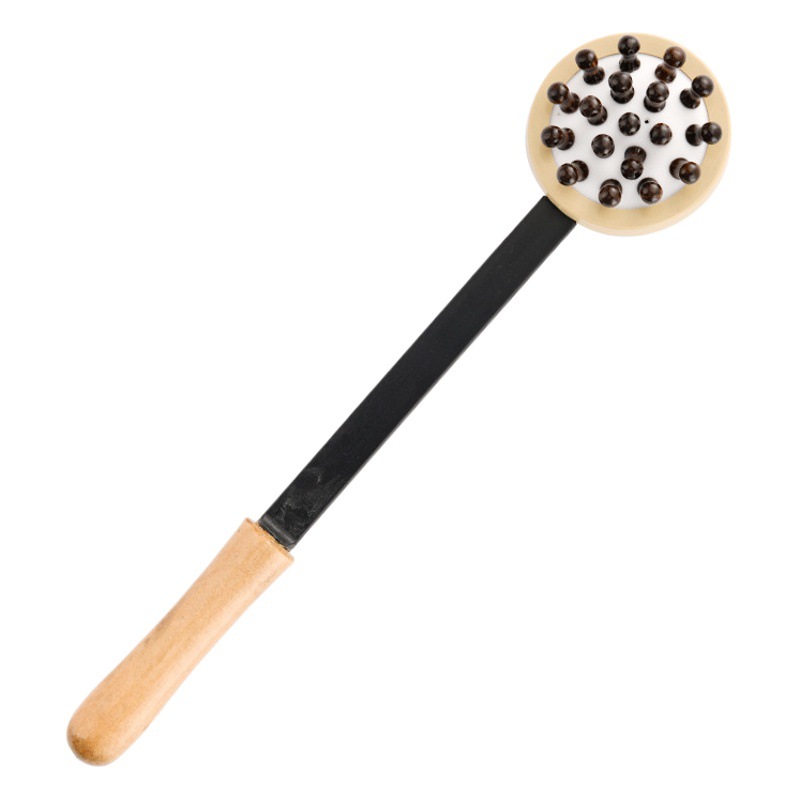 Meridiano masaje fitness martillo salud regalo en caja martillo trasero hombro de madera columna cervical pierna relajación raqueta