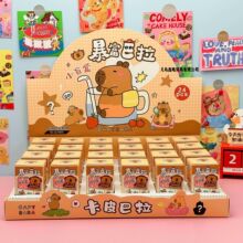 盲盒元神盲盒卡皮巴拉盲盒潮玩手办公仔钥匙扣挂件桌面摆件批发
