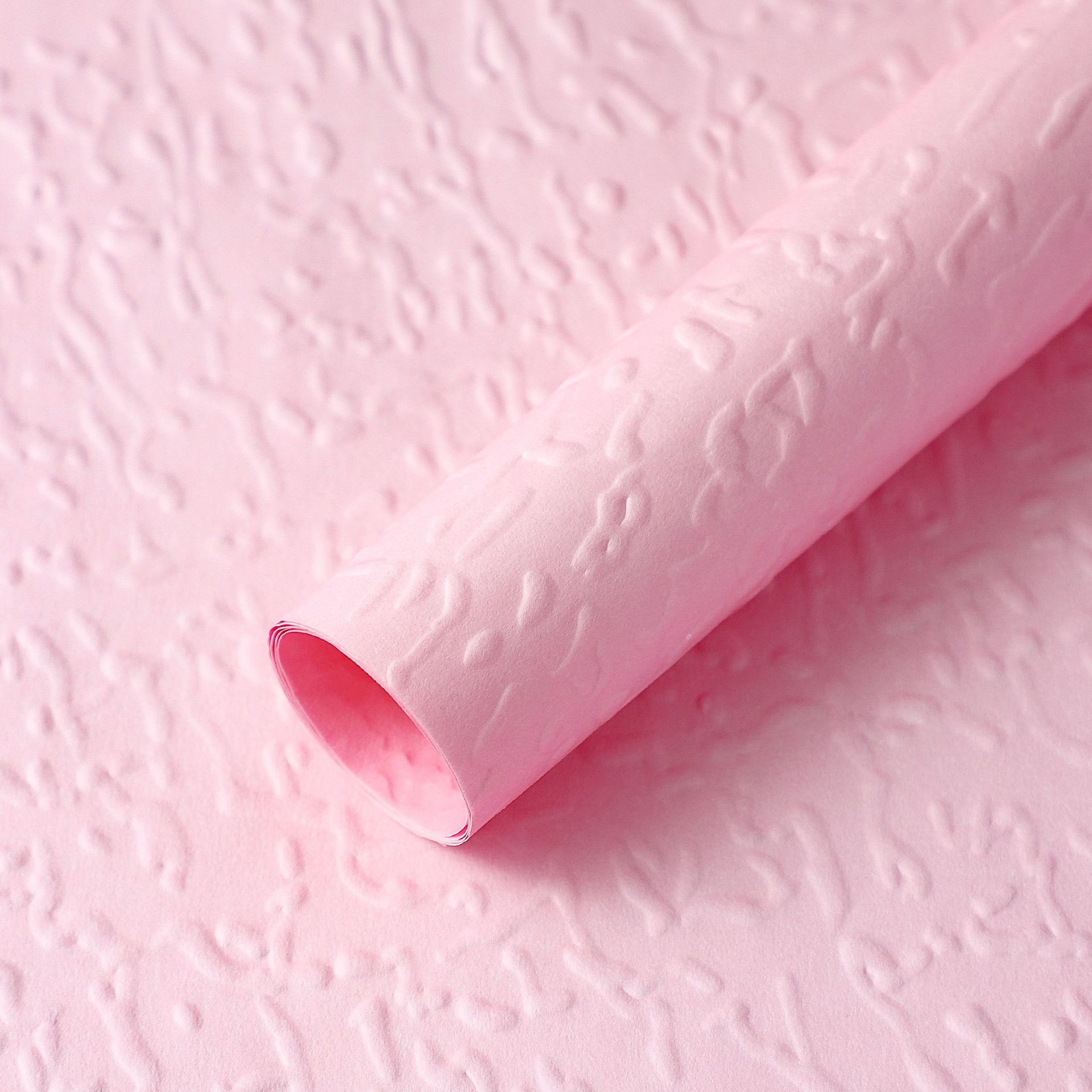 Papel de regalo hecho a mano con textura de piedra, materiales para envolver flores, papel de regalo de doble capa con textura arrugada, papel para envolver flores al por mayor