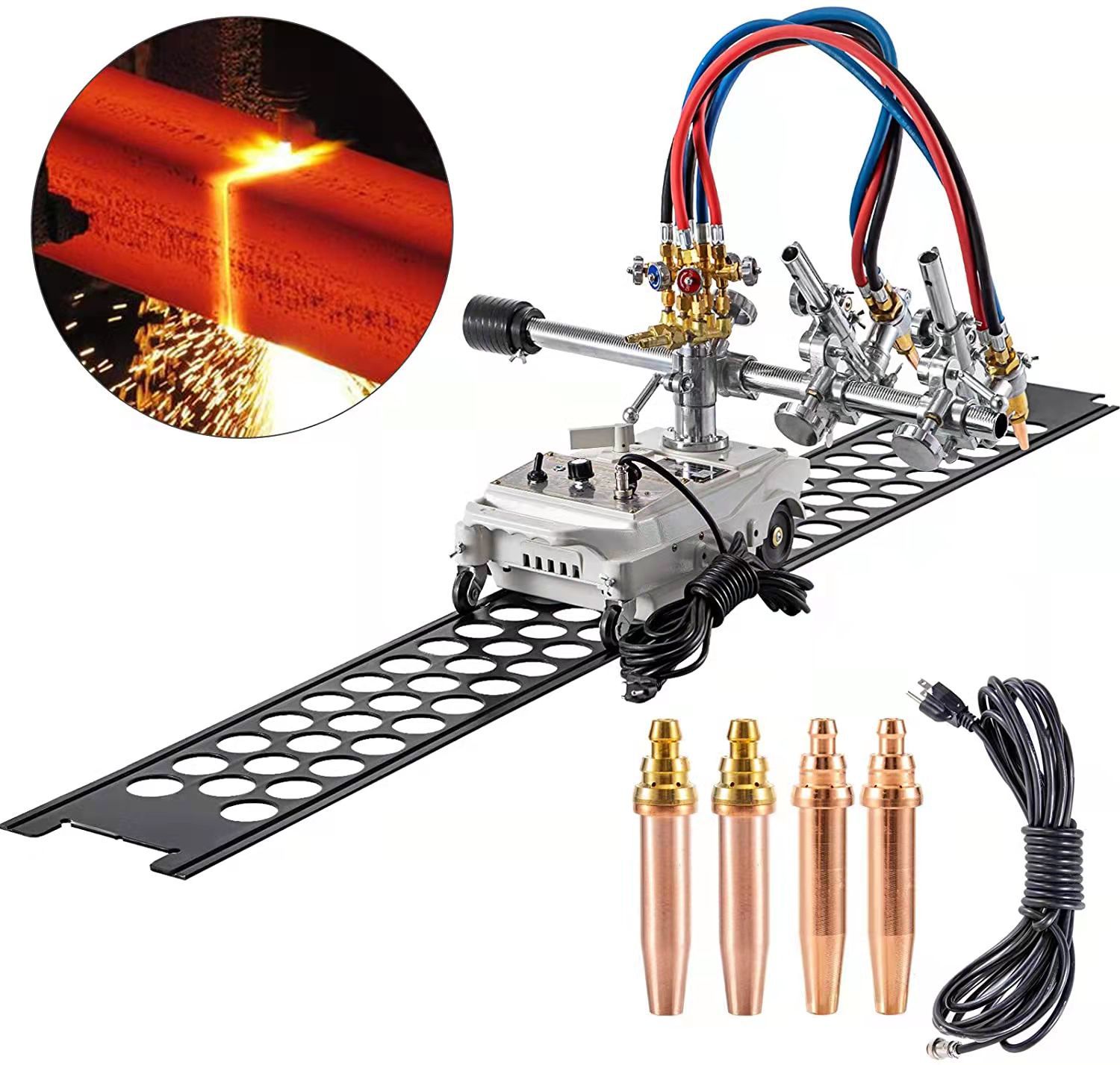 半自动 火焰切割机 CG1-100 双割炬头