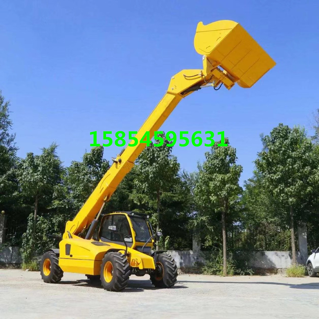 伸缩臂叉装车 农用物流集装箱搬运叉装车 举升7-18米伸缩臂叉装车