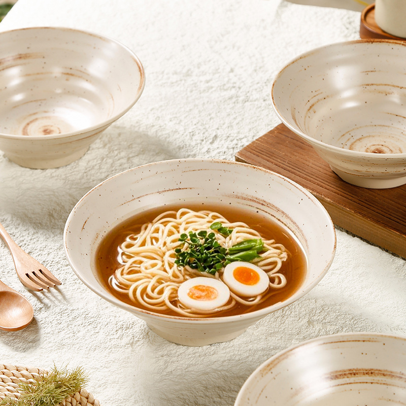 メラミンボウル、耐衝撃性、耐高温性、業務用ラーメンボウル、カタツムリヌードルボウル、模造磁器ラーメンボウル、大ボウル卸売|undefined