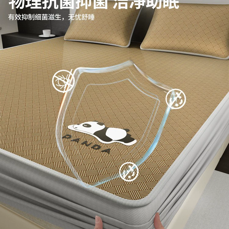 Summer silk mat, sheet, mattress for mother and baby, protective cover, set, 3 piece set