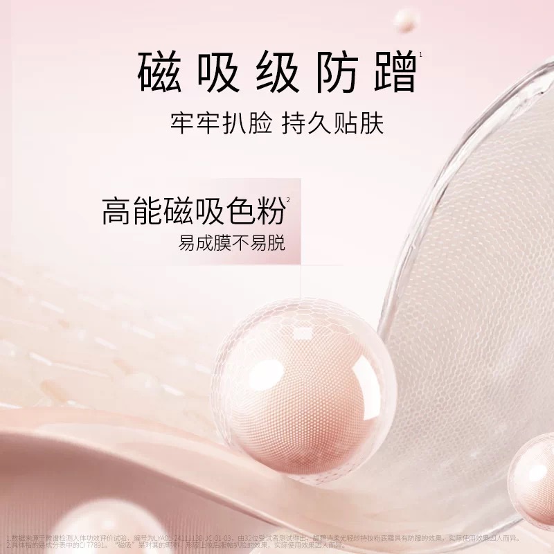 Fabloox Powder Cream Powder Foundation Liquid Durable No Quitar Maquillaje Female Oil Mixed Skin Seco Maquillaje Protector Proyecto de Sudor