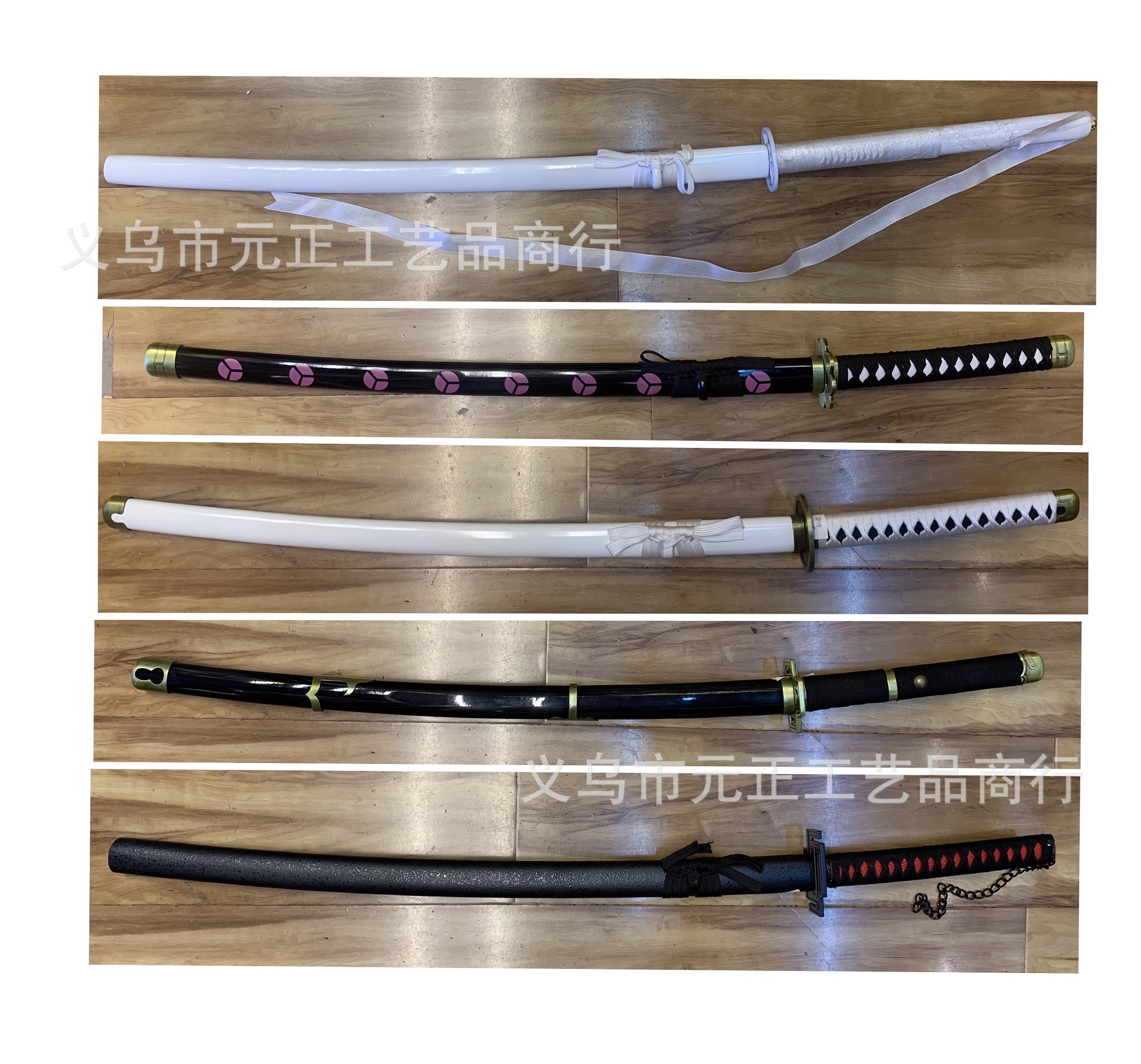 动漫日本武士刃海贼东洋拔刀术龙泉市锰钢一体刀剑冷兵器未开刃