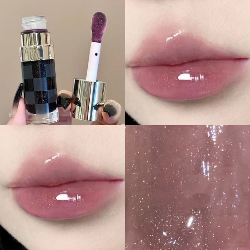 Toot Dodo streamer Star Essence Brillo de labios Hidratante Vidrio Brillo de labios Puro Deseo claro Maquillaje transfronterizo
