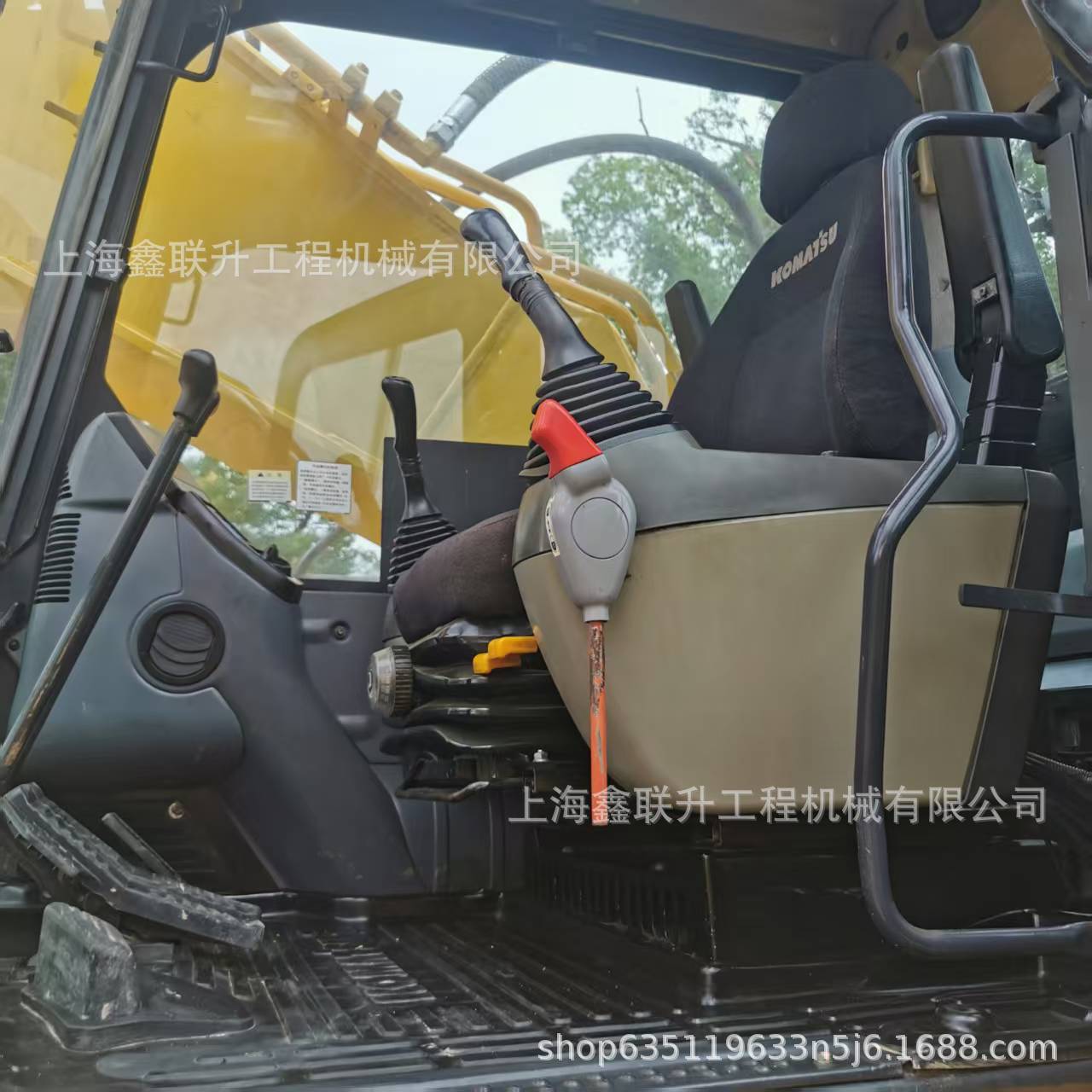 Excavadora japonesa Komatsu PC400 - 8 Excavadora Komatsu PC450 / 220 Excavadora de segunda mano para todo terreno image 5
