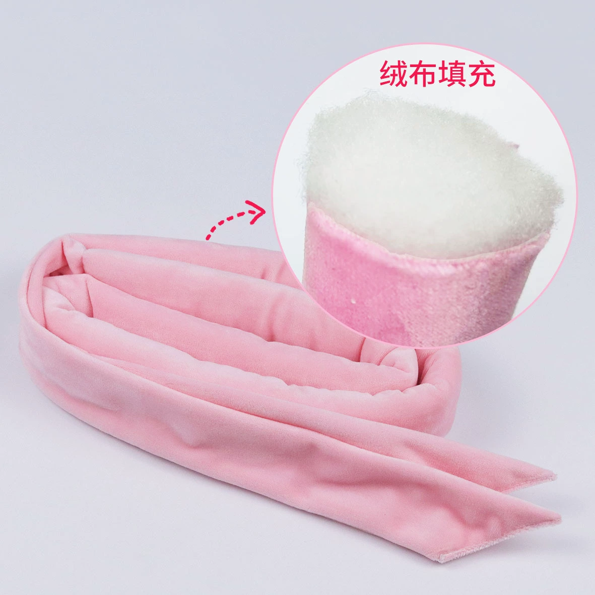 (Cross-border trading), curly wavy headband with bow