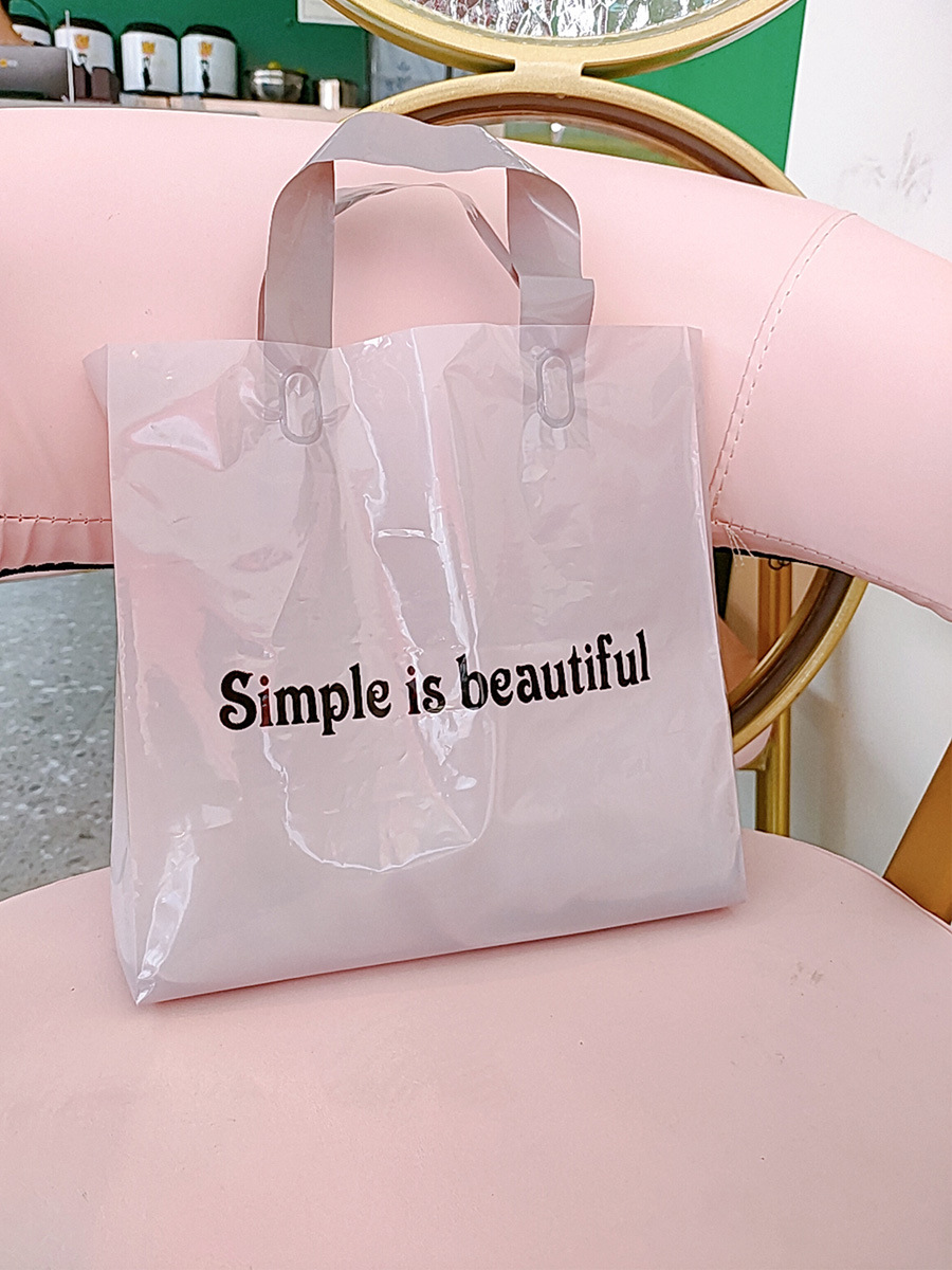 Bolsos de plástico para hombres y mujeres, decoraciones, bolsas de embalaje de regalo, tiendas de ropa, bolsas grandes y pequeñas, bolsas de ropa, bolsas de compras al por mayor