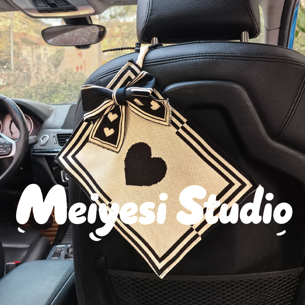 Bolsa de toallas para automóviles de Sherry Meat Duffy, caja de extracción para automóviles, bolsa de toallas para asiento para automóviles
