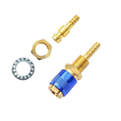 Cross-border best-selling welding machine water cooling connector cooling water tank connector water cooling quick connector water speed through connector 6PCS