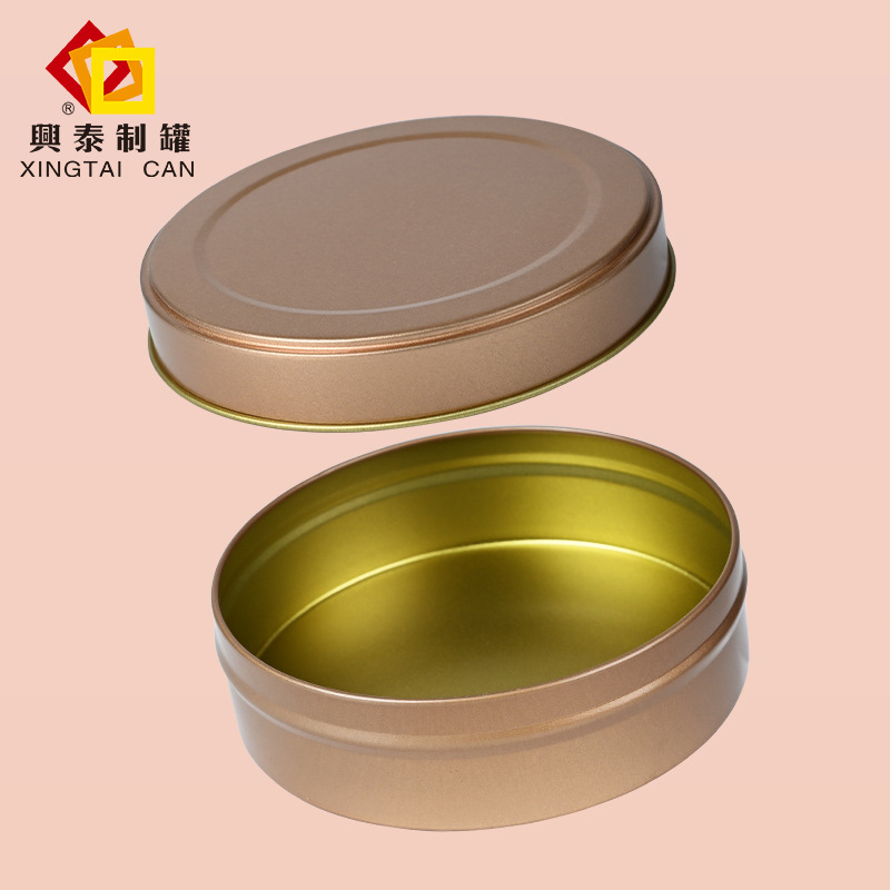 现货马口铁喜糖盒圆形小铁罐通用小泡茶叶罐金属密封糖果包装盒金