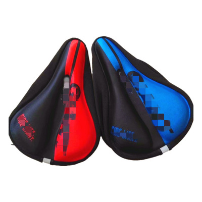 Customized brand colour Sublimation Bicycle silica gel Cushion cover Mountain bike seat cover Riding Seat cushion Saddle