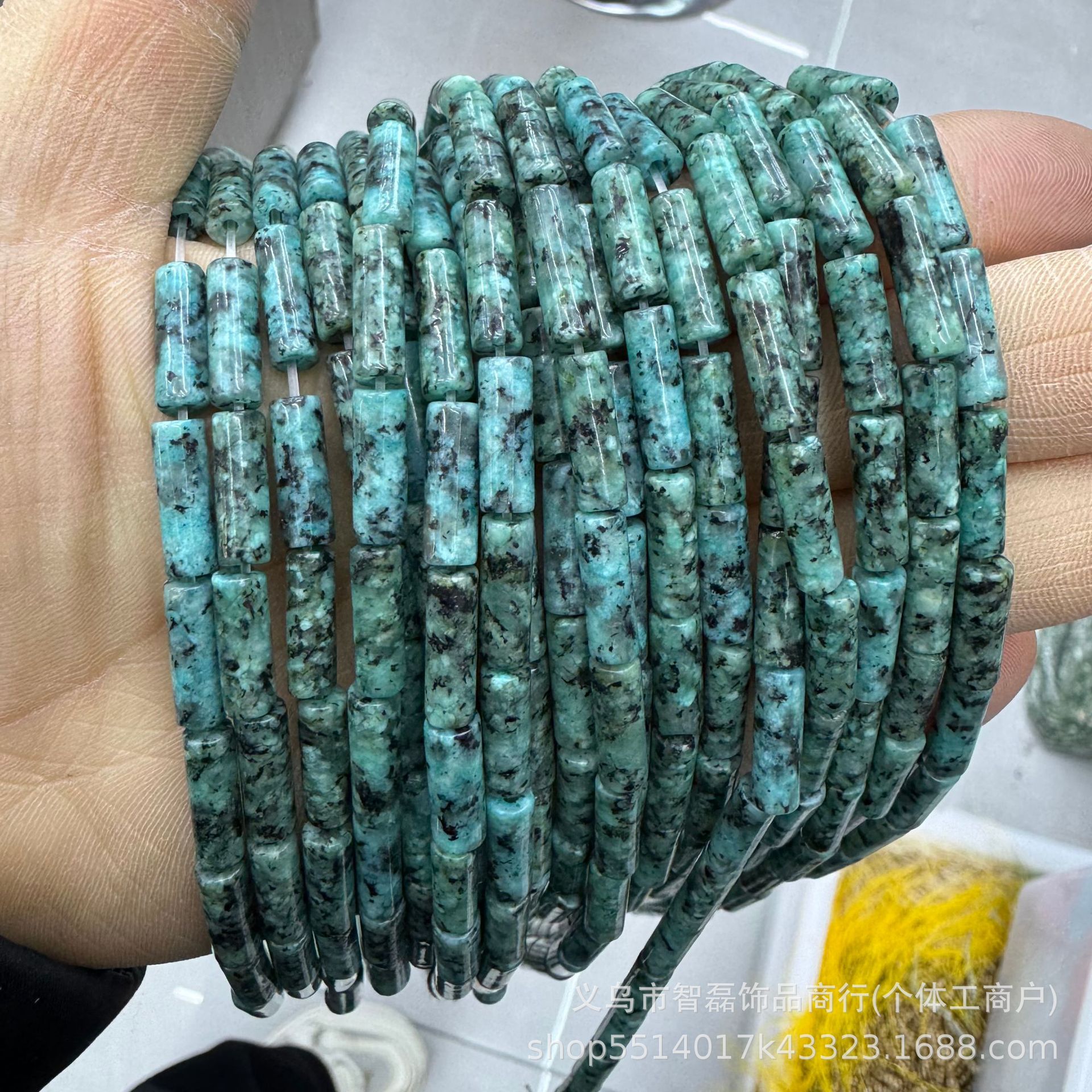 Punto de cáñamo azul claro