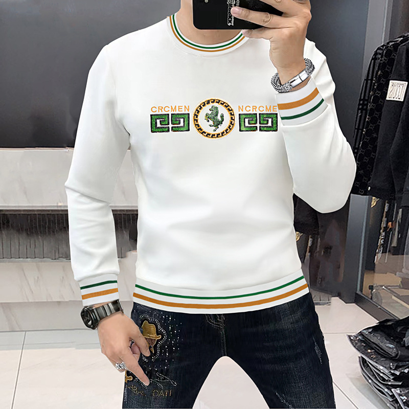 men's sweater embroidery letters between the threads long sleeved men's autumn clothing fashion brand men's youth shirt_viptrois.com