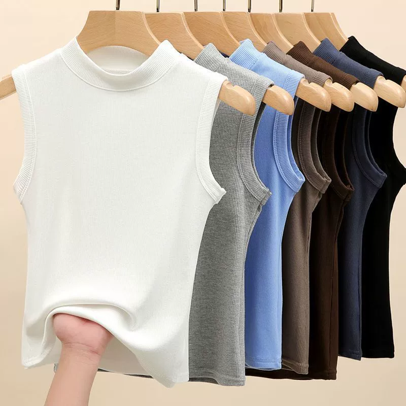 Бес sleeveless облегающий топ наribке, ткань дружелюбная к телу, эффект подтяжки, размеры S–L