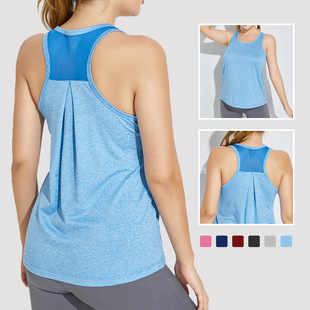 Fitness Clothes Top Loose Slimming Short-sleeved Yoga Running Training Blouse Summer Thin Sleeveless Sports T-shirt for Women