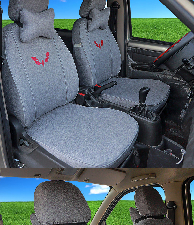 Wuling Zhiguang Seat Cover for Glory V, Hongguang S Van, Small Truck Seat Cover, 7-Seater, 8-Seater, All-Season Universal Seat Cover, Full Coverage