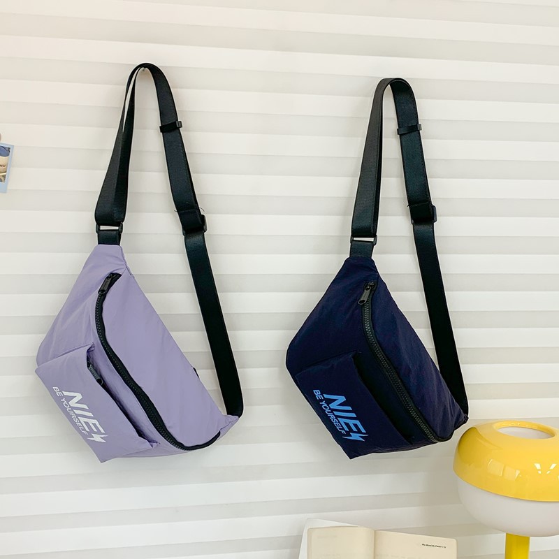 Chest Bag for Men, Women, and Children, Versatile Crossbody Chest Bag, Fashionable Small Shoulder Bag, Large Capacity Portable Single-Shoulder Chest Bag